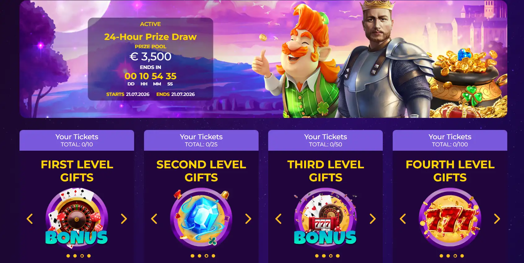 midnight casino lottery